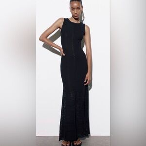 Zara Black Maxi Dress